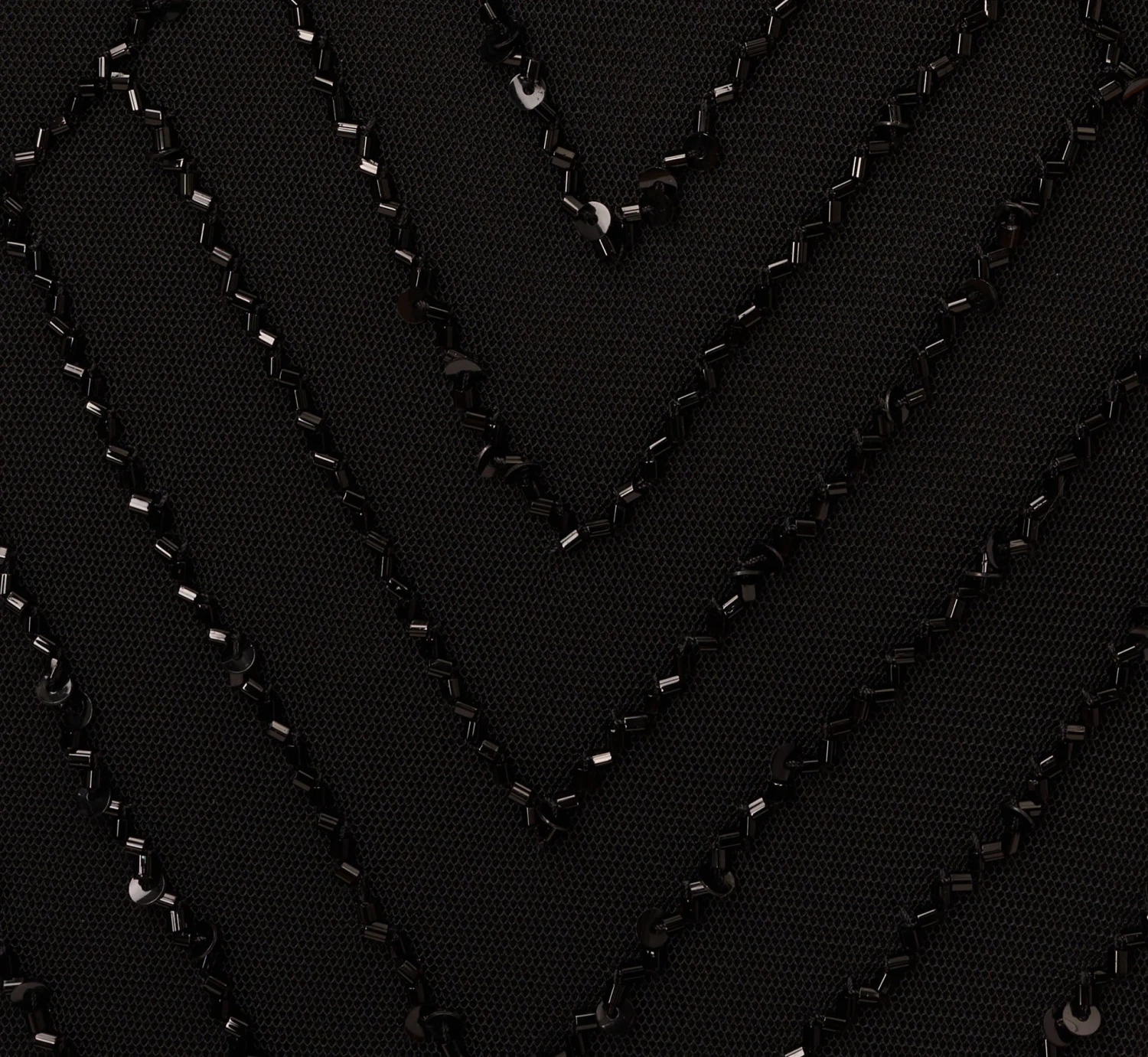 Adrianna Papell Art Deco Beaded Blouson Dress With Halter Neckline In Black Black 6 Adrianna Papell Art Deco Beaded Blouson Dress With Halter Neckline In Black Black - Image 6