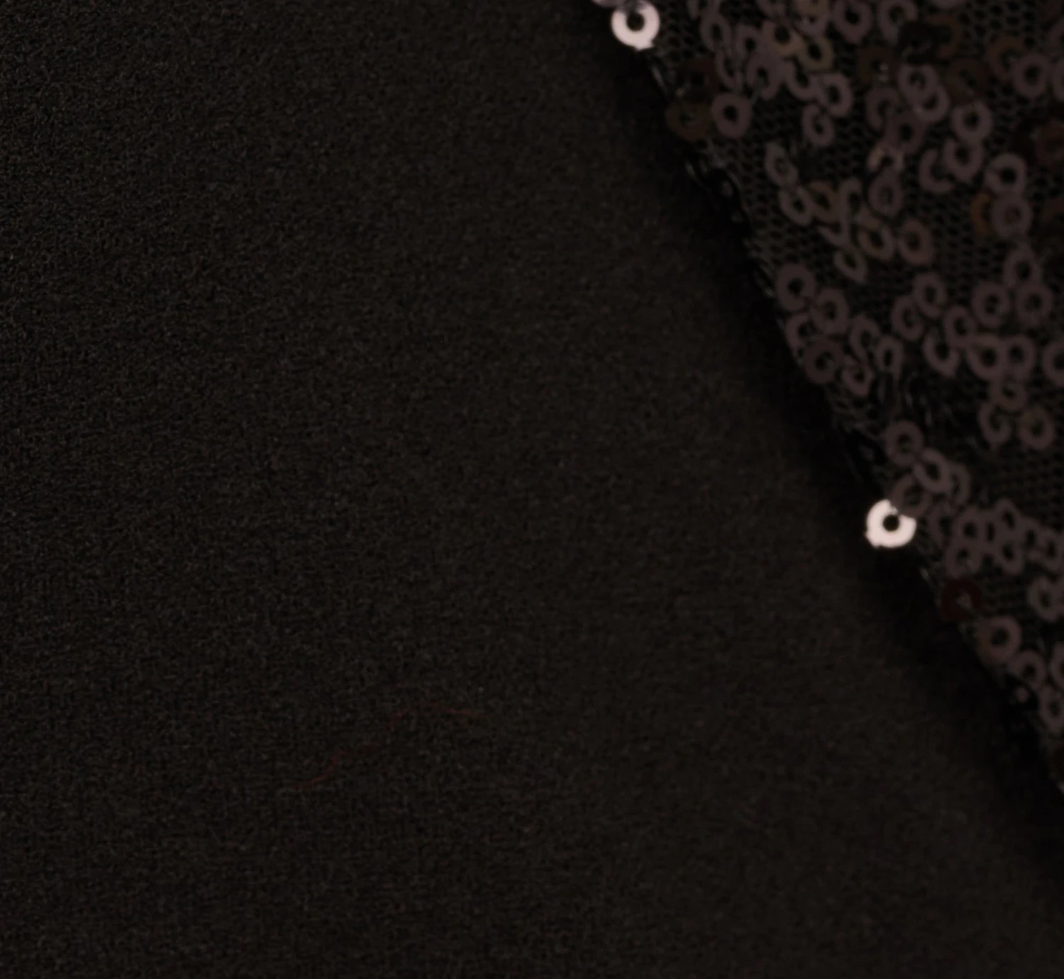 Adrianna Papell Hand-Sequined Crepe Tuxedo Jumpsuit In Black 6 Adrianna Papell Hand-Sequined Crepe Tuxedo Jumpsuit In Black - Image 6