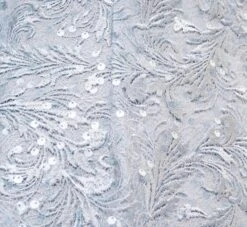 Adrianna Papell Sequined And Guipure Lace Illusion Short Sheath Cocktail Dress In Skyway 12 Adrianna Papell Sequined And Guipure Lace Illusion Short Sheath Cocktail Dress In Skyway -Allure Attire AP1D104894 AC459 Regular Alternate