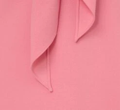 Adrianna Papell Stretch Knit Crepe Tie-Front Midi-Length Sheath Dress In Faded Rose -Allure Attire AP1D104978 AK660 Regular Alternate