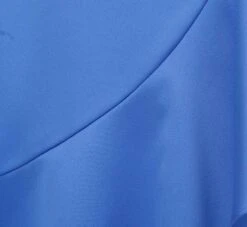 Adrianna Papell Satin Faux Wrap Dress With Ruffled Three-Quarter Sleeves In Precious Peri 14 Adrianna Papell Satin Faux Wrap Dress With Ruffled Three-Quarter Sleeves In Precious Peri -Allure Attire AP1D105057 AM492 Regular Alternate