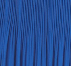 Adrianna Papell Pleated Sleeveless Chiffon Dress With Tie Waist In Dark Cobalt -Allure Attire AP1D105165 AT401 Regular Alternate