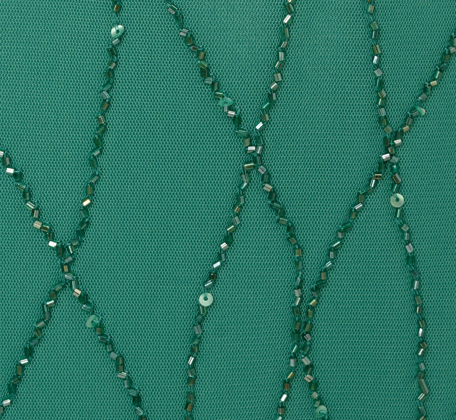 Adrianna Papell Hand-Beaded Long Dress In Jungle Green 6 Adrianna Papell Hand-Beaded Long Dress In Jungle Green - Image 6