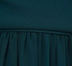 Adrianna Papell One-Shoulder Chiffon Long Gown In Hunter -Allure Attire AP1E209149 AE303 Regular Alternate