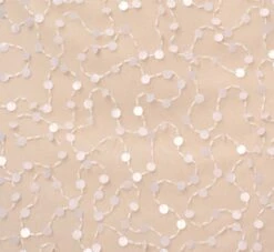 Adrianna Papell Sequin Beaded Dress With Square Neckline In Ivory Pearl -Allure Attire AP1E210204 AG105 Regular Alternate