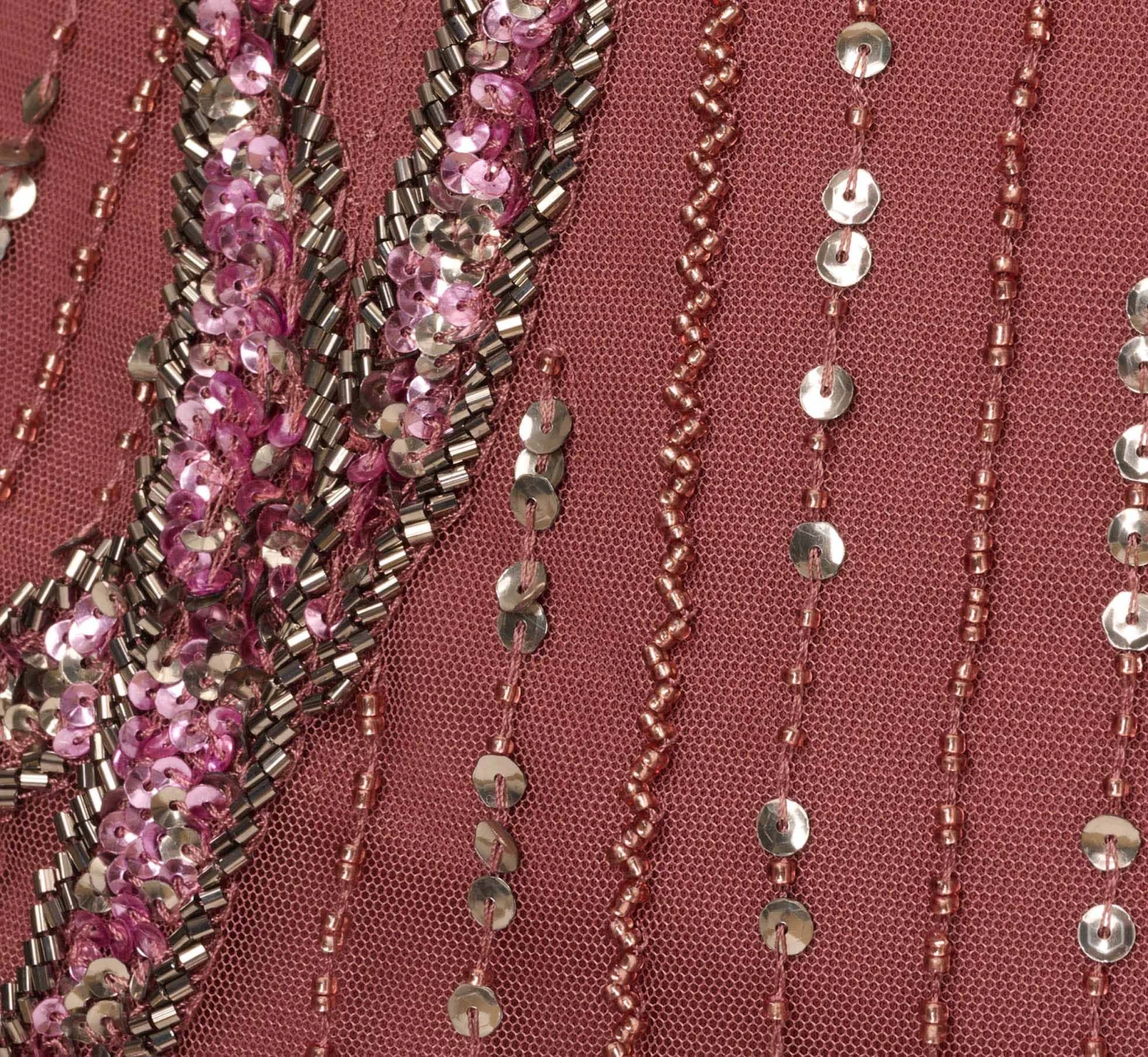 Adrianna Papell Beaded Off The Shoulder Sheath Dress With Halter Neck In Plum 6 Adrianna Papell Beaded Off The Shoulder Sheath Dress With Halter Neck In Plum - Image 6