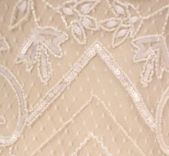 Adrianna Papell Sequin Beaded Sheath Dress With Corset Back In Ivory Pearl -Allure Attire AP1E210553 AG105 Regular Alternate