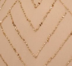 Adrianna Papell Art Deco Beaded Mermaid Gown With Cowl Neckline In Champagne Gold 11 Adrianna Papell Art Deco Beaded Mermaid Gown With Cowl Neckline In Champagne Gold -Allure Attire AP1E210577 AD298 Regular Alternate