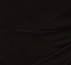 Adrianna Papell Embellished Jersey Jumpsuit With Asymmetric Neck In Black -Allure Attire AP1E210682 AA002 Regular Alternate