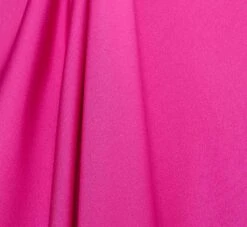 One Shoulder Midi Dress With Pleated Details In Magenta -Allure Attire MD1E207318 AA520 Regular Alternate