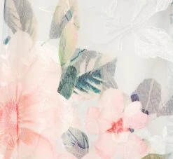 Floral Print Embroidered Long A-Line Gown In Blue Multi -Allure Attire MD1E207899 AA461 Regular Alternate