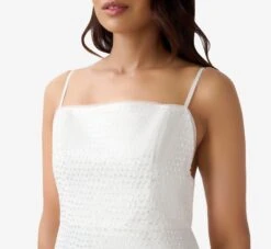 Sequined Sheath Short Cocktail Dress In Ivory -Allure Attire MN1E207284 AC194 Regular Detail